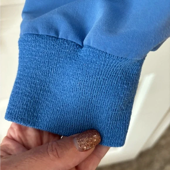 Men’s FIGS - Light (Ceil) blue Tansen jogger scrub pant. Size M/short. EUC - Picture 5 of 7